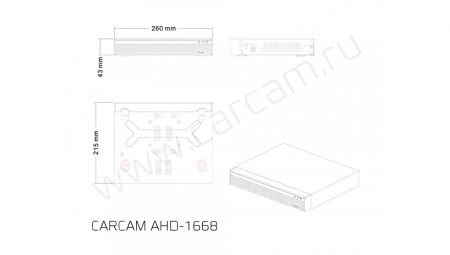 CARCAM AHD1668 CARCAM AHD1668