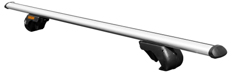Багажник на рейлинги CARCAM ROOF RAIL 1350 мм 1 поперечина (CC8706) Silver