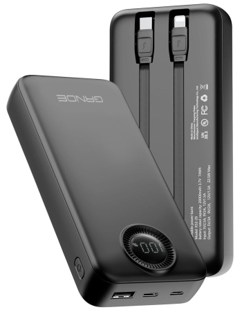 Xiaomi Grnoe Power Bank 20000mah (K52-26) Black