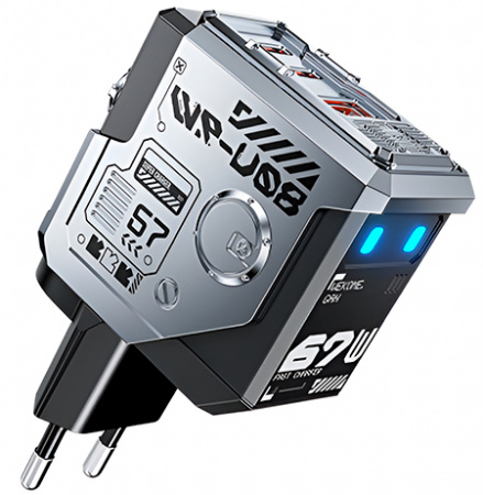 Wekome Navigator Series 67W GaN Charger (WP-U08) EU Silvery