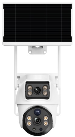 CARCAM 4MP Solar Outdoor PTZ Dual View Camera V380BP9-WIFI