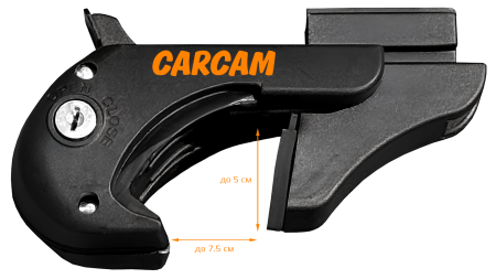CARCAM ROOF RAIL 1350 мм (CC8706) Black