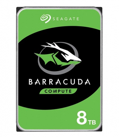 Seagate Barracuda ST8000DM004, 8ТБ, HDD, SATA III, 3.5"