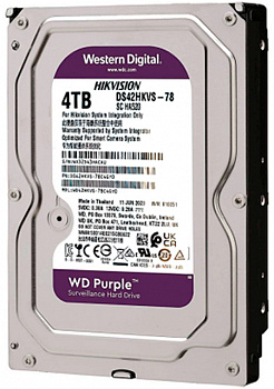 WD HDD 4TB, SATA III, 3.5" For Hikvision (WD42HKVS)
