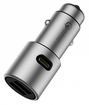 Xiaomi Car Charger QC 3.0 2USB Type-C (CZCDQ02ZM) Xiaomi Car Charger QC 3.0 2USB Type-C (CZCDQ02ZM)