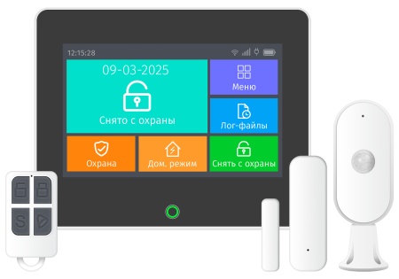 CARCAM Tuya GSM+WIFi Alarm Kit 99FT CARCAM Tuya GSM+WIFi Alarm Kit 99FT