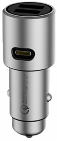 Xiaomi Car Charger QC 3.0 2USB Type-C (CZCDQ02ZM) Xiaomi Car Charger QC 3.0 2USB Type-C (CZCDQ02ZM)