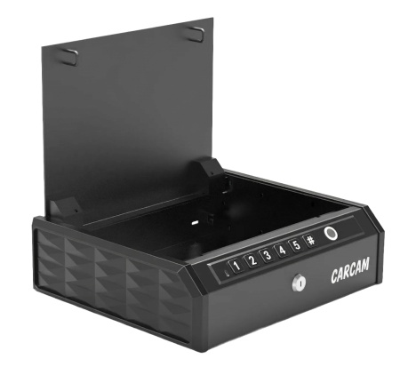 CARCAM Smart Fingerprint Safe Box (CCK1-1) Black