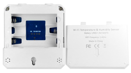 CARCAM Tuya Wi-Fi Temperature and Humidity Sensor TH01