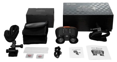 Suntek 4K 3D Dual Screen Head and Helmet Mounted Night Vision Binocular VRNV100