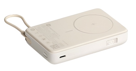 Xiaomi Magnetic Stand Power Bank 10000 mAh (WPB1007Z) Light Brown