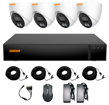 CARCAM 4CH XVR Kit 2004