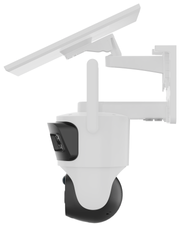 CARCAM 4MP Solar Outdoor PTZ Dual View Camera V380BP5Plus-4G