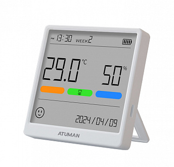 Xiaomi AtuMan Temperature and Humidity Clock THSE