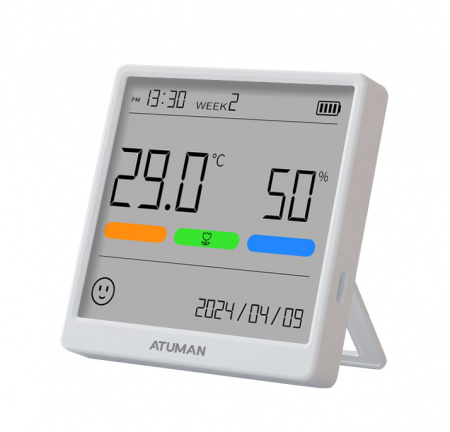 Xiaomi AtuMan Temperature and Humidity Clock THSE