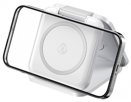 Wekome Folding 3-in-1 Wireless Charger (WP-U174) White