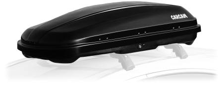 CARCAM ROOF BOX 370L (CC3005) Black