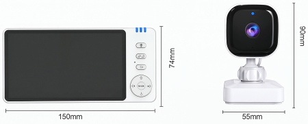 CARCAM Wireless Baby Car Monitor Camera 2000mAh (CCABM950)