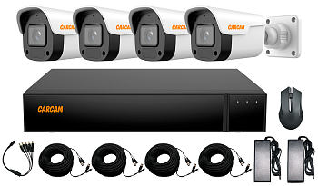 CARCAM 4CH XVR Kit 2204