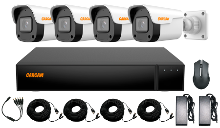 CARCAM 4CH XVR Kit 2204