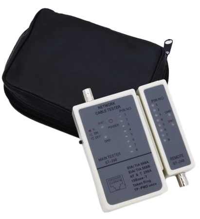 CARCAM CT248 Тестер витой пары и BNC кабеля