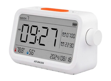 Xiaomi Atuman Multifunctional Thermohygrometer Alarm Clock (MT2)
