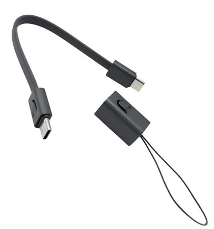 Xiaomi Ultra-thin Power Bank with Built-in Cable 5000W 22.5W (PB0522S) Night Shadow Gray