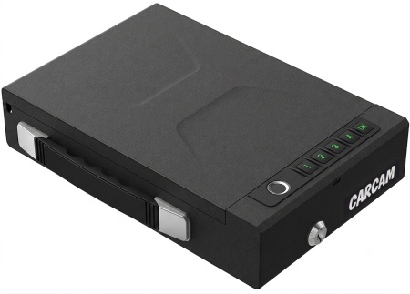 CARCAM Tuya Smart WIFI Fingerprint Safe Box (CCH16), black