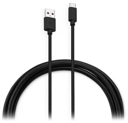 Кабель зарядный USB Type-c 1m черный