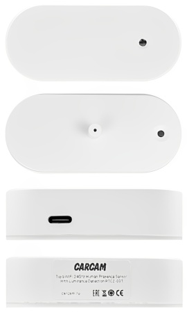 CARCAM Tuya WIFI 2.4Ghz Human Presence Sensor With Luminance Detection RTCZ-03T CARCAM Tuya WIFI 2.4Ghz Human Presence Sensor With Luminance Detection RTCZ-03T