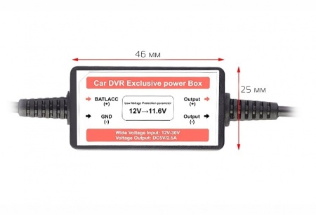 CARCAM PWR5V Mini-USB S