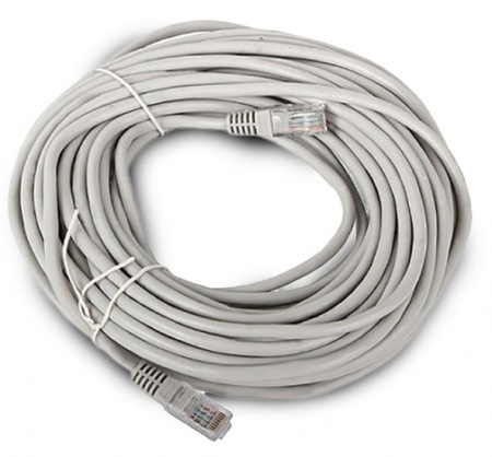 Патч-корд UTP4 LC CAT5E, CU, 10 м, распиновка по "В"