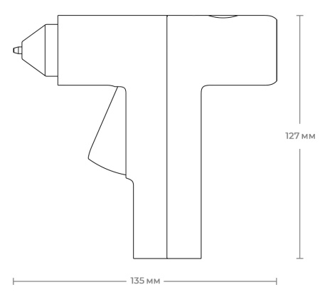 Xiaomi Hoto Lithium Glue Gun (QWRJQ001) White/Gray