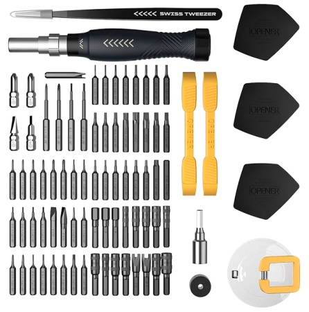 JAKEMY Screwdriver Toolkit 83 IN 1 CRV (JM-8186B) 