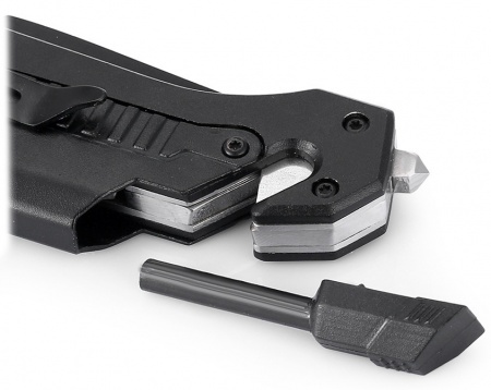 Xiaomi Jiuxun Tools Ninety Outdoor Folding Knife 7 in 1 Black