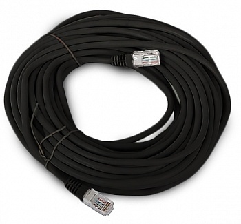 Патч-корд UTP4 LC уличный CAT5E, CU, 10 м, распиновка по "В"