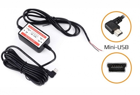 CARCAM PWR5V Mini-USB R