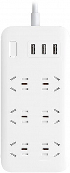 Xiaomi Mi Power Strip Sockets (6 розеток+ 3 USB порта)