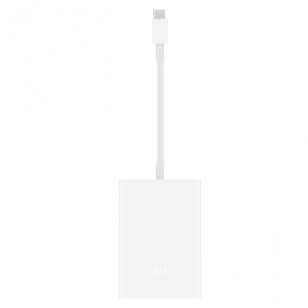 Xiaomi USB-C to VGA/Gigabit Ethernet Multi-function Adapter (ZJQ04TM) White