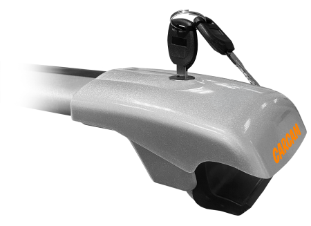 CARCAM ROOF RAIL 870 мм (CC8703) Silver