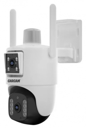 CARCAM 4MP Outdoor PTZ 10x Zoom Triple Lens Dual View Camera V380BP3DL-WiFi