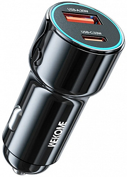 Wekome Pop Digital Series A+C 63W Fast Car Charger (WP-C49) Tarnish Wekome Pop Digital Series A+C 63W Fast Car Charger (WP-C49) Tarnish