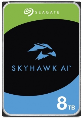 Seagate Skyhawk AI ST8000VE001, 8ТБ, HDD, SATA III, 3.5"