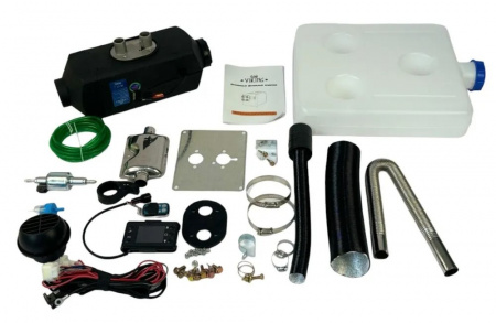 Viking Autonomous Diesel Heater 2.5kW 12V/24V-1 Plastic Black