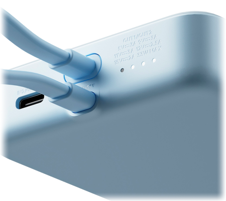 Xiaomi Magnetic Power Bank with Built in Cable 10000mAh 33W (WPB1007MI) Blue