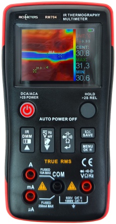 RichMeters RM704 Тепловизионный мультиметр