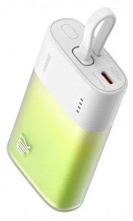 Xiaomi Baseus Pocket Fast Charging Power Bank Type-C 5200 mAh (PPKDC05L) Green