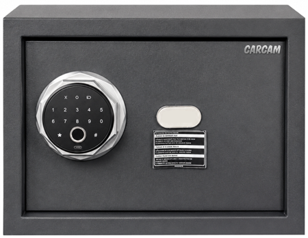 CARCAM Smart Fingerprint Safe Box (CC25FEC) Black