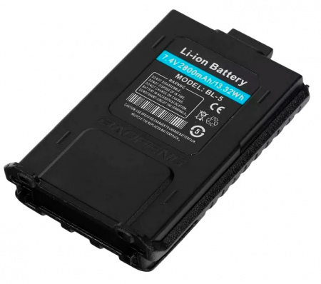 Аккумулятор для радиостанции Baofeng UV-5R (2800mAh)