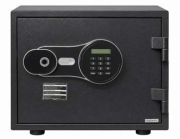 CARCAM Smart Fingerprint Fireproof Safe Box (CC350EDP) Black